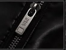Metal zipper